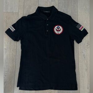 GIVENCHY Crest polo shirt in cotton. Size M